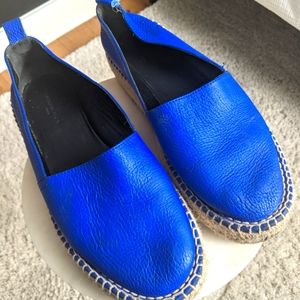 Fab! BALENCIAGA Cobalt Blue Espadrilles EU 40/ US 7